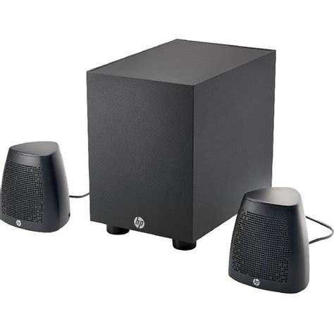 HP 2 1 Speaker System Wired Black Jarir Bookstore KSA