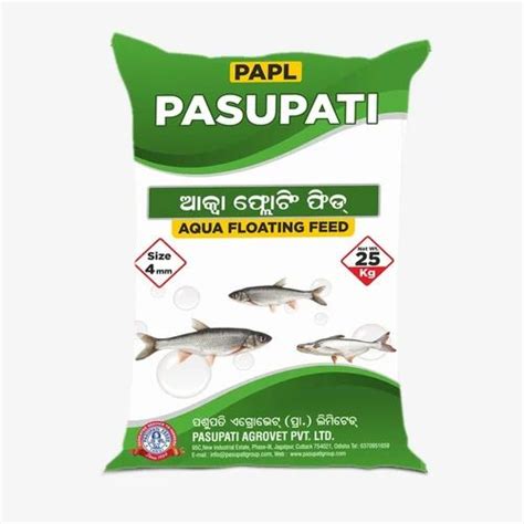 Pallets Fish Feed Supplement Packaging Type PP Bag Packaging Size