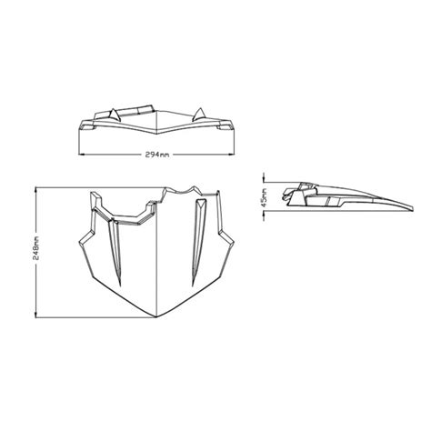 Saut De Vent Naked New Generation Sport Plus Puig Yamaha Mt Sp