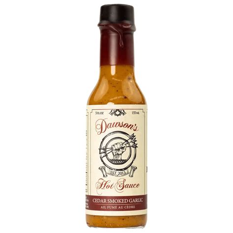 Dawsons Cedar Smoked Garlic Hot Sauce Ml Soosikauppa