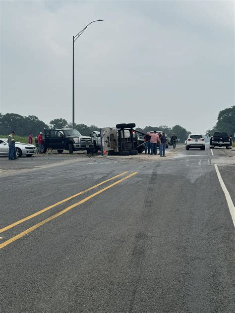 Update- 12:30pm- roadway is clear Deputy Herman Olvera and Sgt. Randy