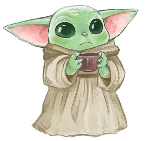Disney Characters Drawings Baby Yoda How Baby Yoda Became The Perfect