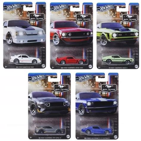 Hot Wheels Celebrates Years Of Ford Mustang In Style Autoevolution