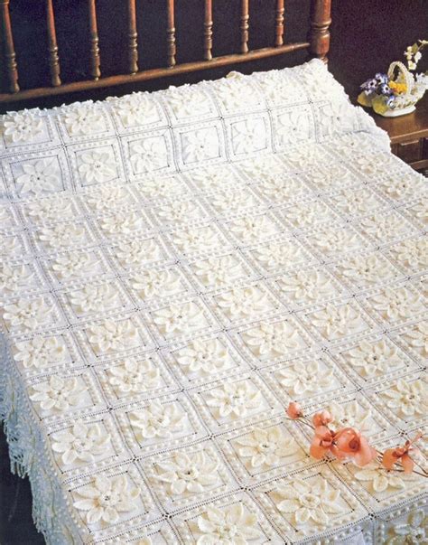 Красивое покрывало крючком - Клад рукоделия