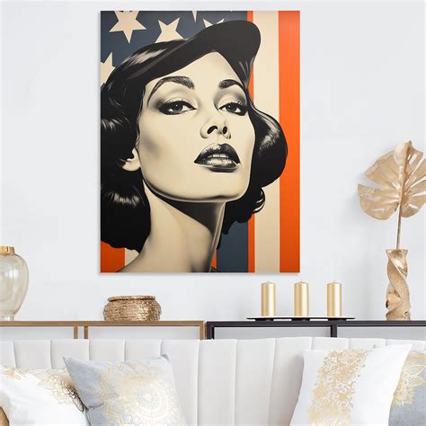 Lark Manor Great American Nude Pop Art Pop Art Metal Wall Art Print Wayfair