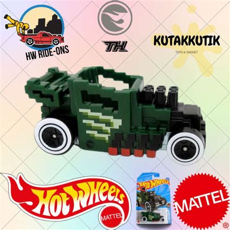 Jual Hot Wheels Pixel Shaker Hijau Treasure Hunt Reg Lot C 2022 HW Ride Ons Di Seller KutakKutik