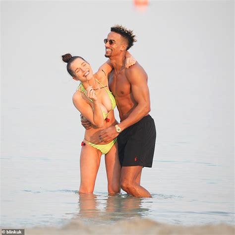 Helen Flanagan showcases her sensational figure in a skimpy bikini with fiancé Scott Sinclair