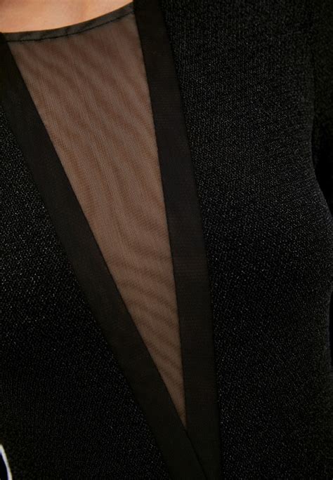 Платье Rich Naked Pamella long sleeve midi dress цвет черный MP XW G купить в