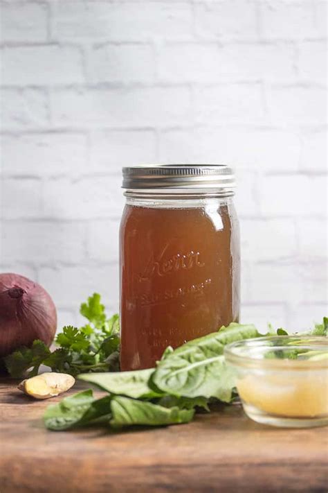 Slow Cooker Vegan Bone Broth - Vegan With Curves