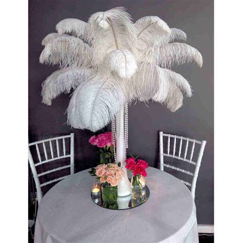 Ostrich feather - Weddings of Distinction - Hire Melbourne