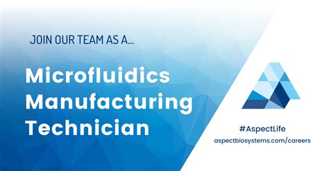 [HIRING]: Microfluidics Manufacturing Technician