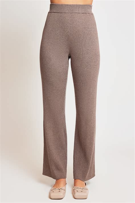 Nude Lucy Malo Knit Pant Mocha Stylerunner