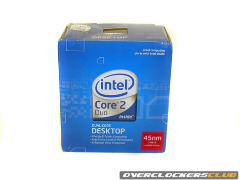 Intel Core 2 Duo E7200 Review - Overclockers Club