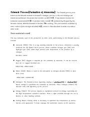 The Ostwald Process: Industrial Production of Nitric Acid from | Course ...