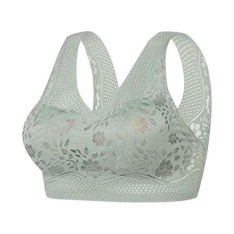 Penkiiy Women Bras Womens Solid Lace Lingerie Bras Plus Size Underwear Bralette Bras Comfortable