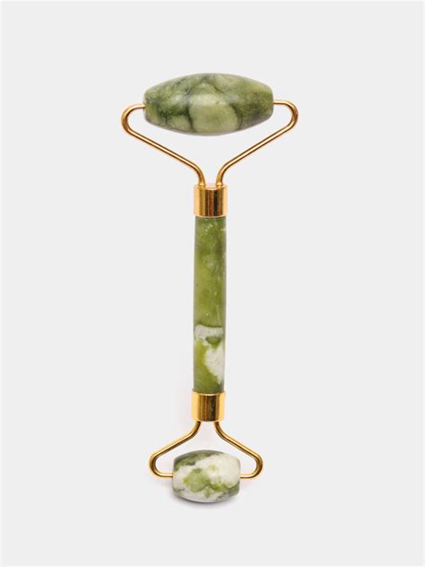 Нефритовый роликовый массажер (ролик-нефрит) без коробки купить по цене ...