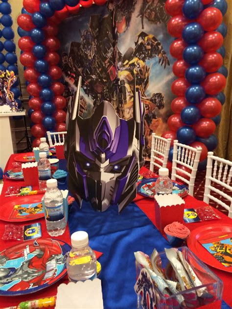 Transformers Birthday Party Ideas Photo 1 Of 45 Catch My Party