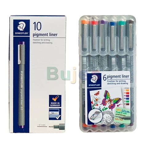 Гелевые ручки со пигментным лайнером Staedtler 308, ручки с разными ...