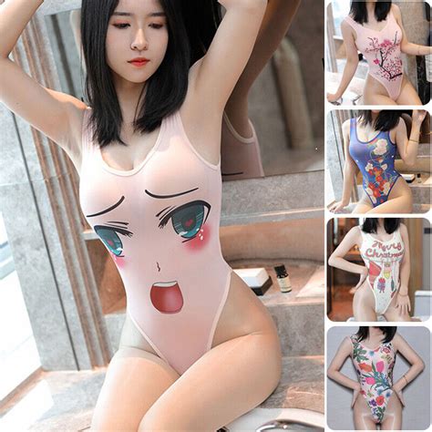 Women Sexy Floral Print One Piece Bikini Swimwear Bathing Swimsuit Playsuits New Ebay