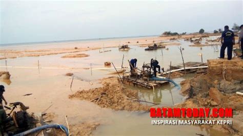 Bapedal Periksa Pemilik Lahan Dan Mesin Penambangan Pasir Ilegal Di