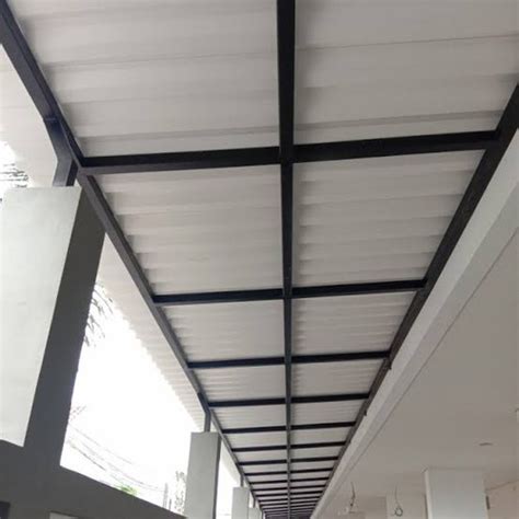 Jual Kanopi Rangka Besi Holo Galvanis Atap Alderon Jakarta Timur