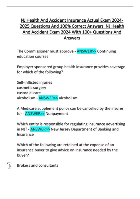 health insurance in nj 1