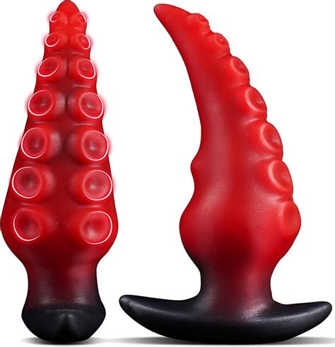 Amazon Large Silicone Tentacle Butt Plug For Long Term Wear Monster Tentacle Anal
