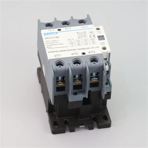 Acc Dustproof Ac Contactor Shanghai Anson Electric Technology Co