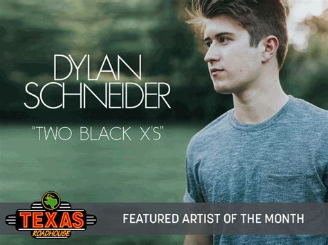 Dylan Schneider Two Black X S Dylan Country Music Country Stars