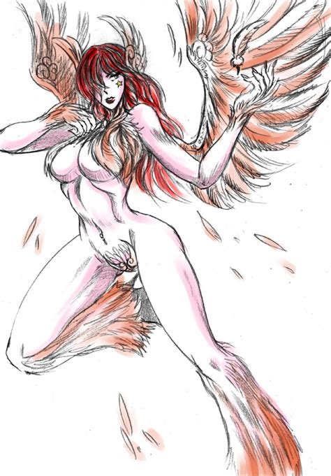 Reddish Feathers By Blackwalker Hentai Foundry