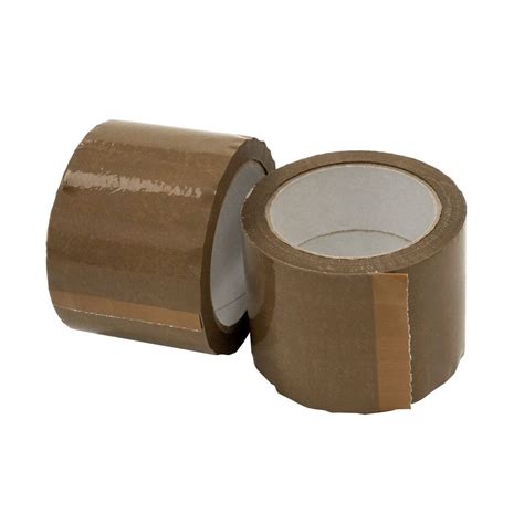 Pet Tape 75mm X 66m Buff Hub Packaging