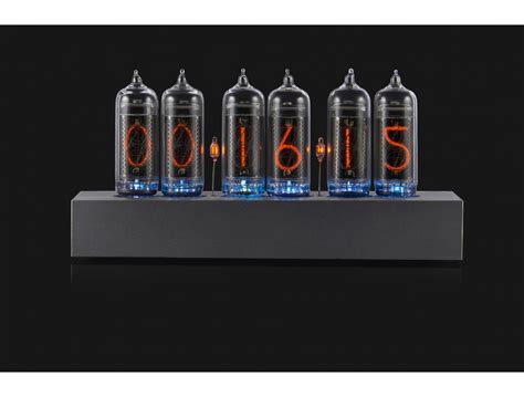 Nixie Tube Clock On 6 In 14 Tubes Assembled Classic Aluminium Case