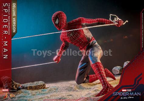 Hot Toys Mms Spider Man No Way Home Friendly Neighborhood Spider Man Deluxe Version Ku