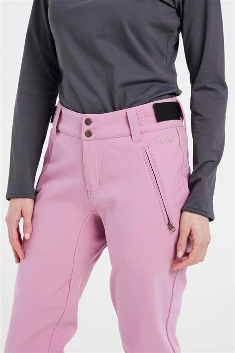 Protest Softshell Skibroek Roze Wehkamp