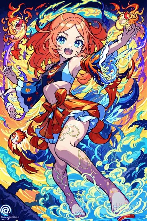 Ai Art Lora Model Monster Strike Gabrielle Pixai Anime Ai Art My Xxx Hot Girl