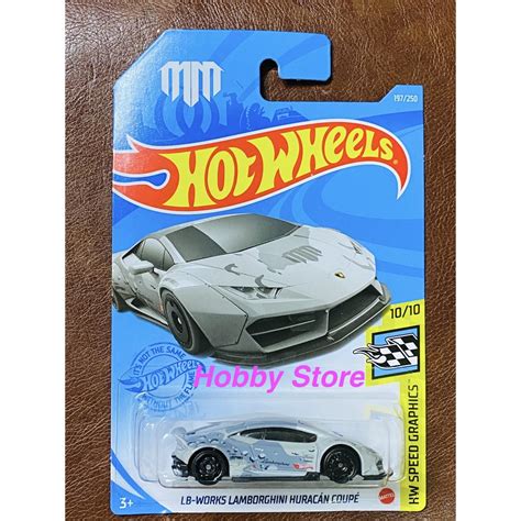 Hobby Store xe mô hình Hot Wheels basic Lamborghini Huracan LB Works LBWK Các Loại Shopee