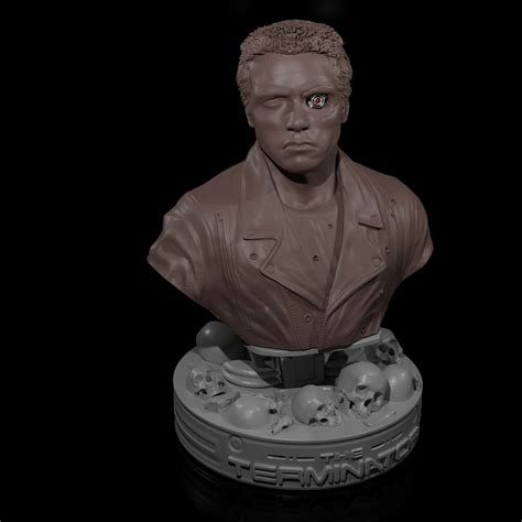 Fichier STL Arni Le Terminator T 800Idée pour impression 3D à