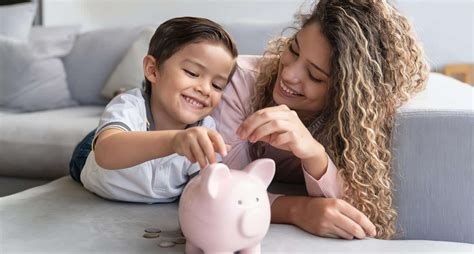 Cuentas de ahorro para niños preparando un futuro seguro