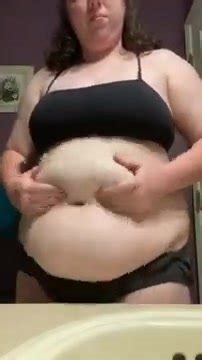 BBW Belly Play In Bikini ThisVid
