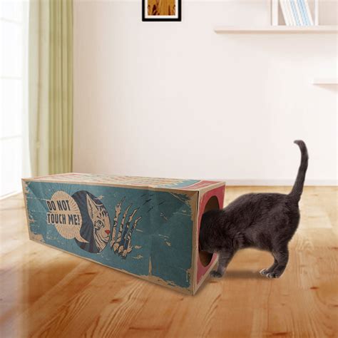 Cat Tunnels For Indoor Cats Kitten Play Tunnel Tube Toys Collapsible