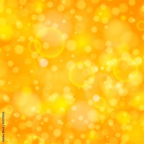 Vector Illustration of a Yellow Summer Background Stock Vector | Adobe ...