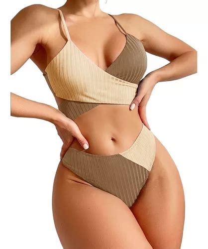 Trajes De Baño Dama Dos Piezas Bañadores Mujer Sexy Bikini Cuotas sin interés