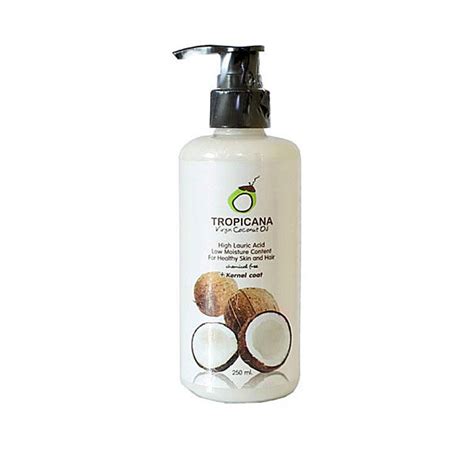 Купить Тайское Кокосовое Масло Tropicana Virgin Coconut Oil, 250 мл В ...