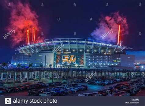 Cincinnati Ohio Paul Brown Stadium Stock Photos And Cincinnati Ohio Paul