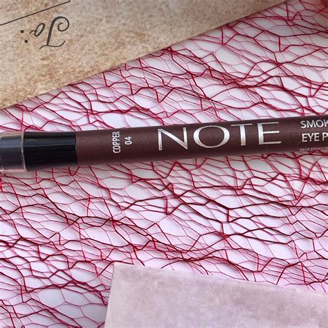 Коньячный карандаш для глаз Note Smokey Eye Pencil в оттенке 04 Copper ...