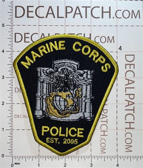 Us Marine Corps Police Patch Decal Patch Co