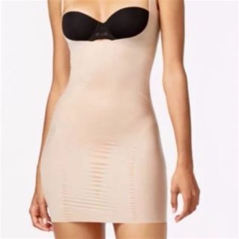 Spanx Intimates Sleepwear Star Power Spanx On Air Openbust Slip Soft Nude Poshmark