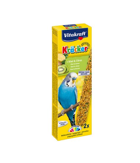 Vitakraft Vogelsnack Kräcker Kiwi Citrus für Wellensittiche Dehner