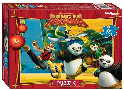 Puzzle Step 104 details: Kung fu Panda (Dreamworks, Multi) - 1001puzzle.com