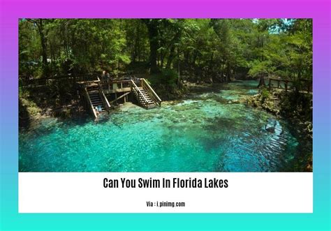 Can You Swim In Florida Lakes Expert Guide To Safety Tips And